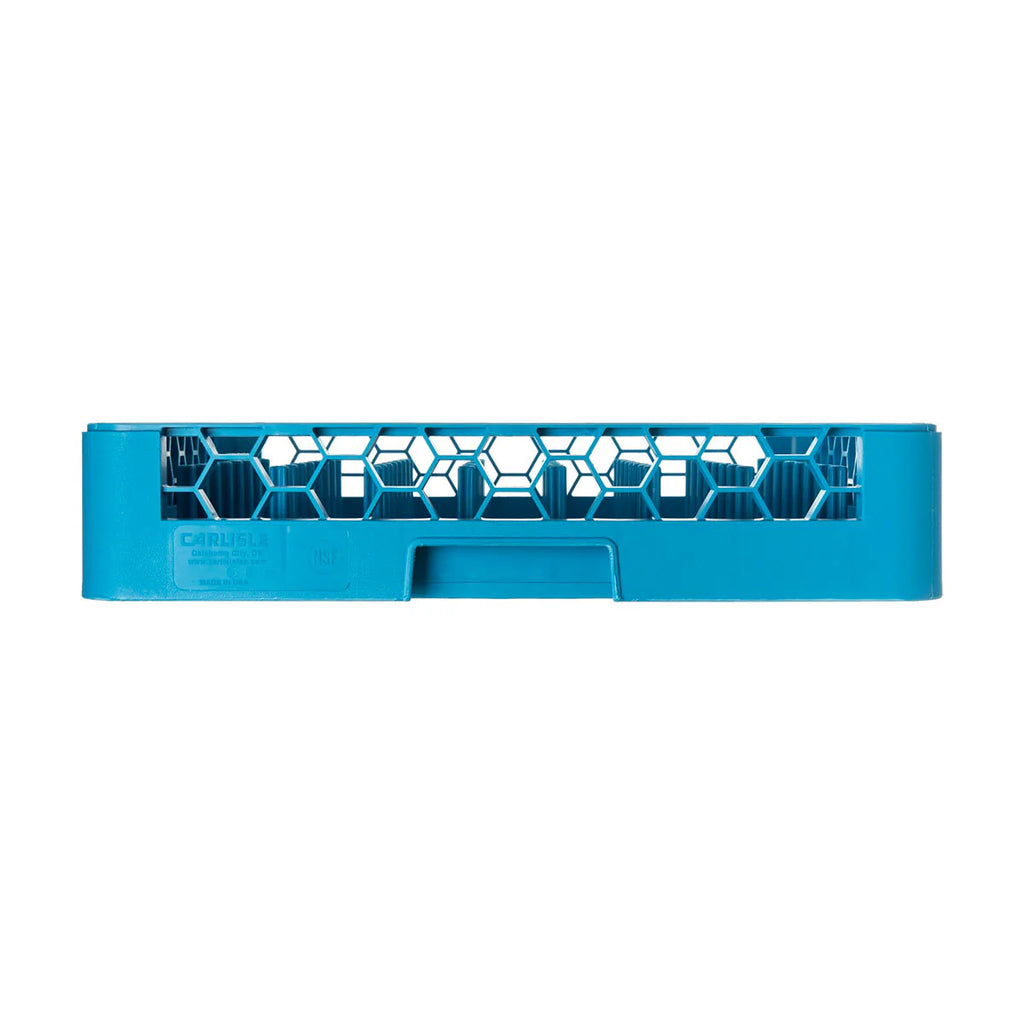 Carlisle RP14 OptiClean All Purpose Plate & Tray Peg Dish Rack, Full Size, Blue