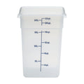 Cambro 22SFSPP190 CamSquare Storage Container, Translucent, 22 qt.