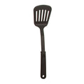 Disposable Slotted Spatula, Black, 12-4/5