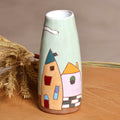 Armenian Hand-Painted Green Glazed Ceramic Vase - Lovely Green Homes